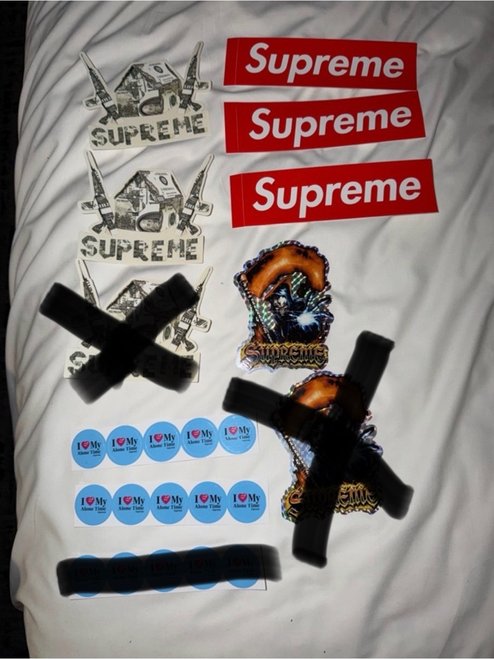 Supreme Sticker Pack week 7 9 pack stickers